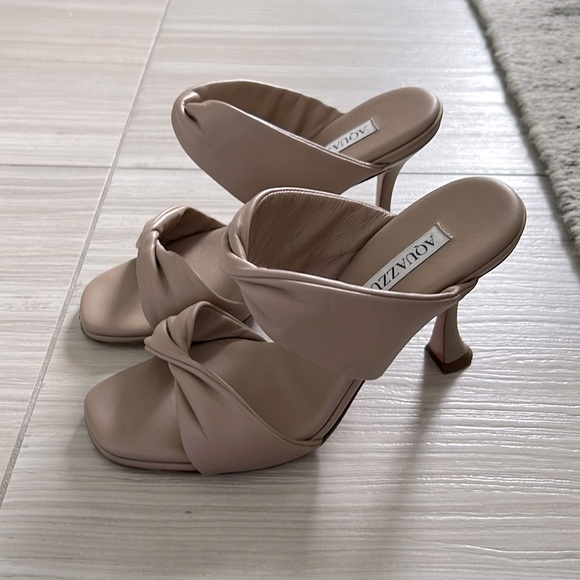 Aquazzura leather twist sandals - Picture 1 of 4